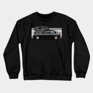 The iconic italian hot hatch Crewneck Sweatshirt